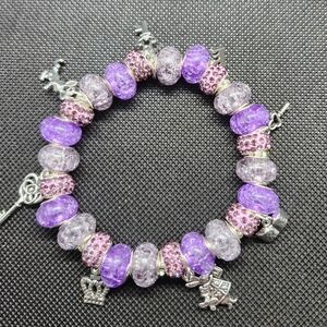 Alice in wonderland charm bracelet